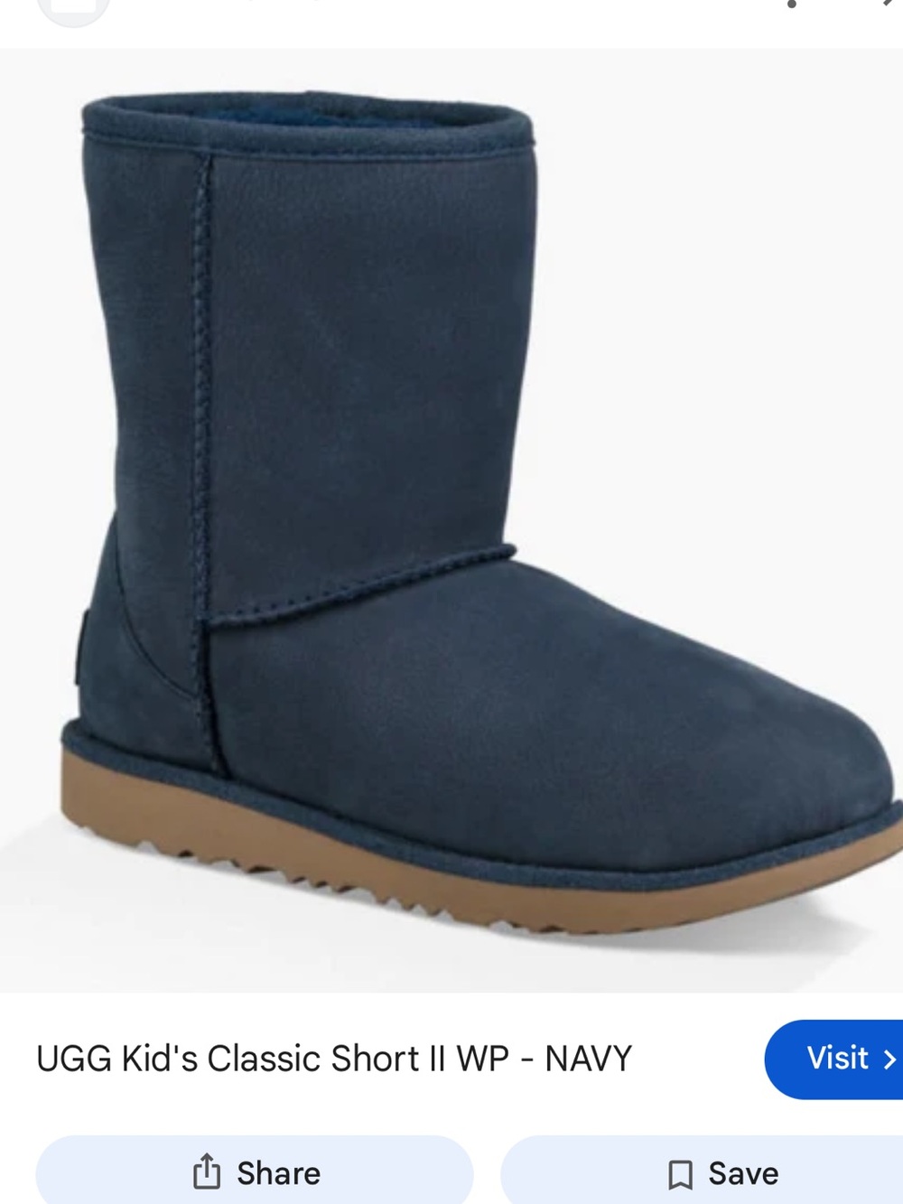 UGG KIDS short classic boot